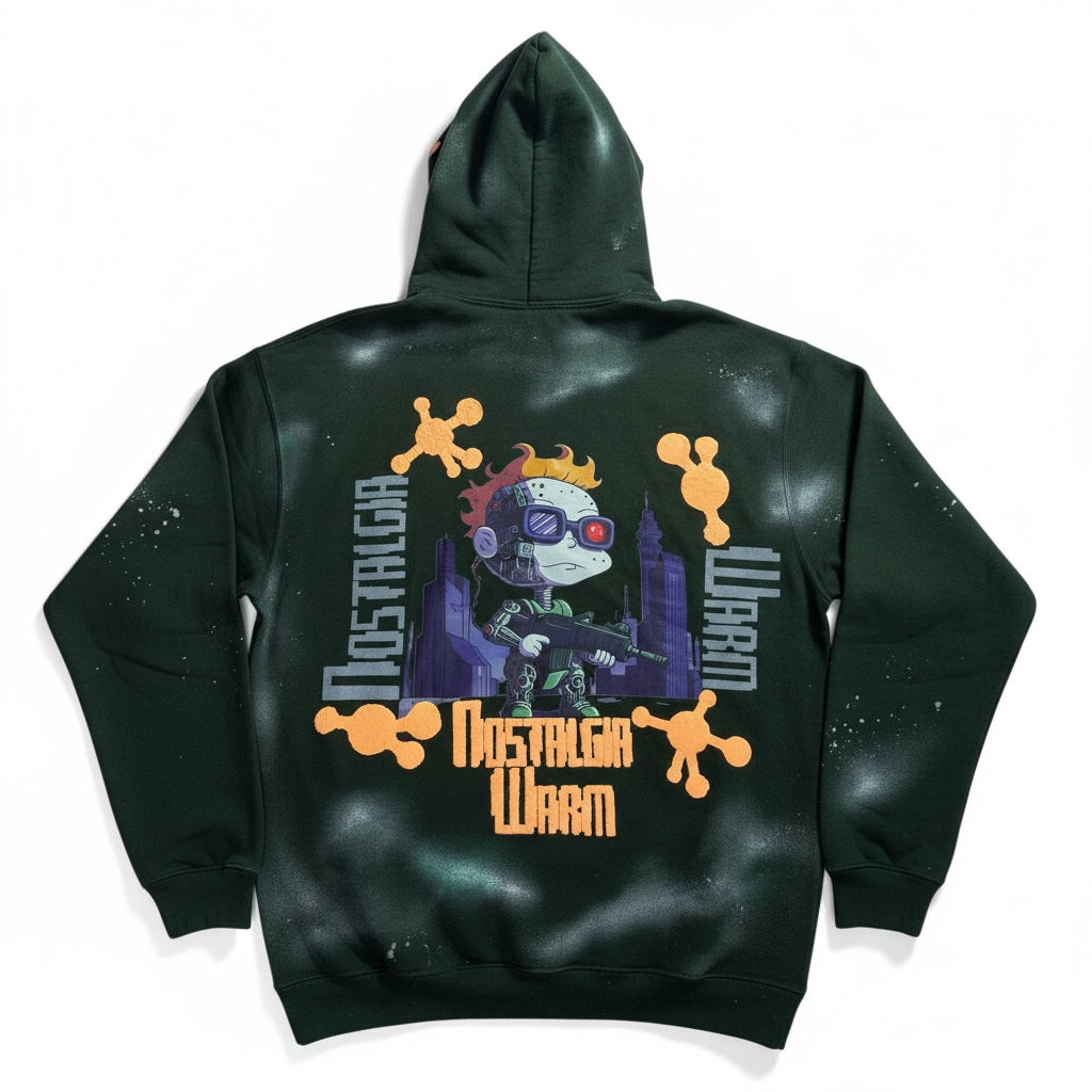 COz Nostalgia Warm Lava Chuckie Bot Sweat Suit